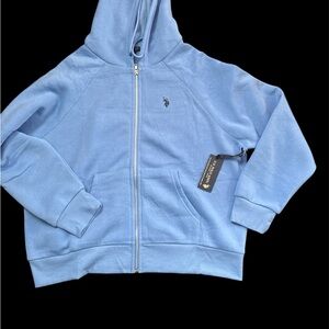 U.S. Polo Assn. Light Blue Kids Hoodie